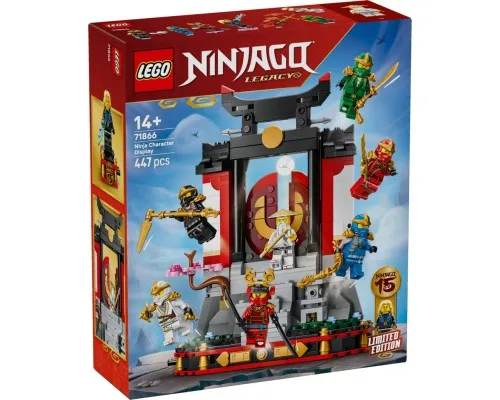 Конструктор LEGO NINJAGO Модель персонажів ніндзя. 15-та річниця (71866)