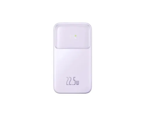 Батарея універсальна Baseus Comet 20000mAh 22.5W PD QC Purple (PPMD020105)