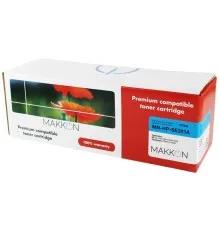 Картридж Makkon HP CLJP CE321A (128A) (SE321A) 1.3k cyan (MN-HP-SE321A)