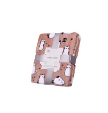 Плед Ardesto Flannel котики, 160х200 см (ART0108PB)