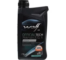 Трансмісійна олива Wolf OFFICIALTECH 75W140 LS GL 5 1л (8304200)