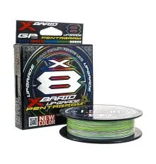 Шнур YGK_ТОВ X-Braid Upgrade X8 Pentagram 200m 0.5/0.117mm 12lb/5.5kg (5545.04.28)