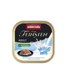 Вологий корм для кішок Animonda Vom Feinsten Adult with rabbit in cream sauce 100 г (4017721830379)