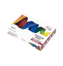 Гуашеві фарби Rosa Modern 24 кольри по 20 мл (4823098521204)
