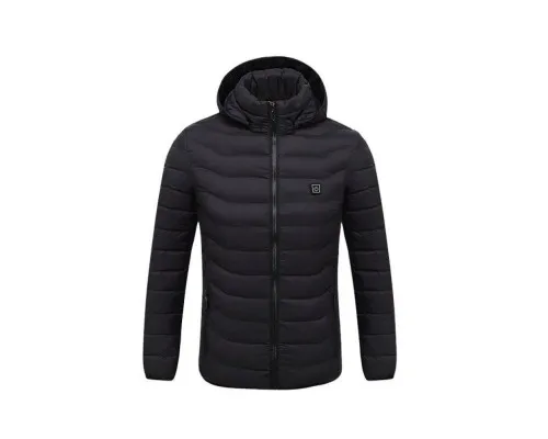 Куртка з підігрівом Thermalli Chamonix чорний XL (10880001XL)