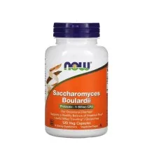 Вітамінно-мінеральний комплекс Now Foods Сахароміцети Буларді, 5 млрд КУО, Saccharomyces Boulardii, 120 вегет (NF2952)