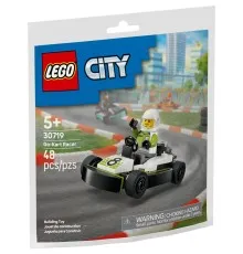 Конструктор LEGO City Гонщик на картингу (30719)