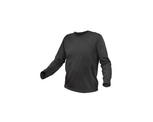 Футболка робоча Hoegert ILM HT5K420-2XL з довгим рукавом 100% бавовна графіт, 2XL (56) (HT5K420-2XL)