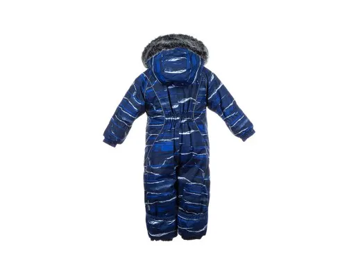 Комбінезон дитячий Huppa ORION 36300030 темно-синій з принтом 74 (4741468717074)