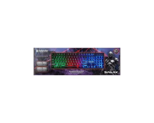 Клавіатура Defender Spark GK-300L USB UA Black (45302)