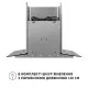 Витяжка кухонна Perfelli GRASSI 6PWX INOX