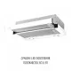 Витяжка кухонна Perfelli TL 6822 WH 1200 LED