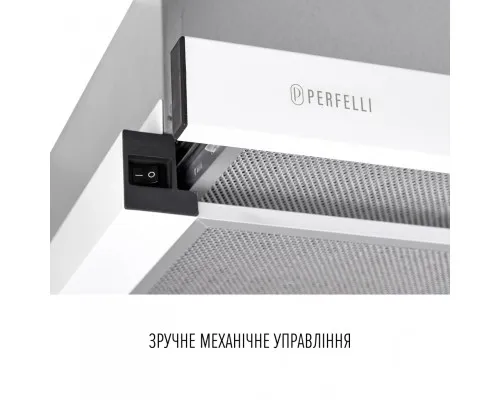 Витяжка кухонна Perfelli TL 6822 WH 1200 LED