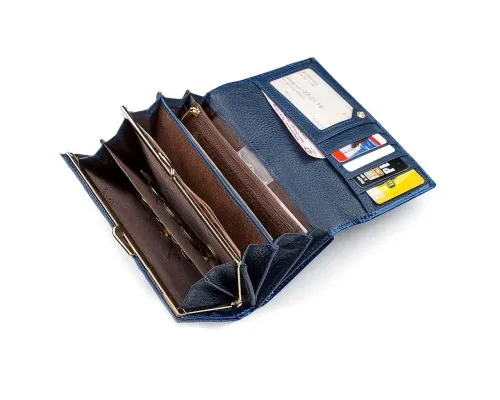 Гаманець ST Leather Синій (18432)
