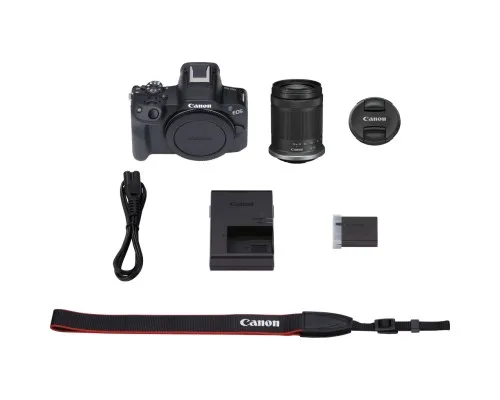 Цифровий фотоапарат Canon EOS R50 + RF-S 18-150 IS STM Black (5811C095)