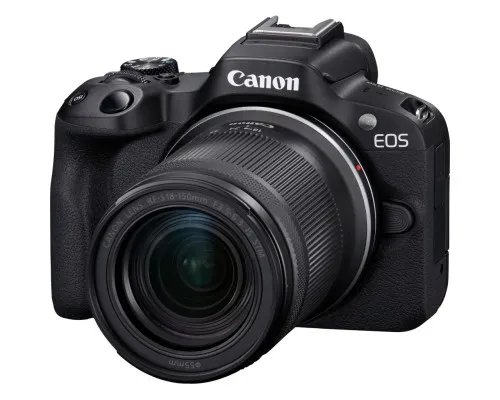 Цифровий фотоапарат Canon EOS R50 + RF-S 18-150 IS STM Black (5811C095)