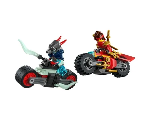 Конструктор LEGO NINJAGO Швидкісна гонка Кая на мотоциклі (71838)