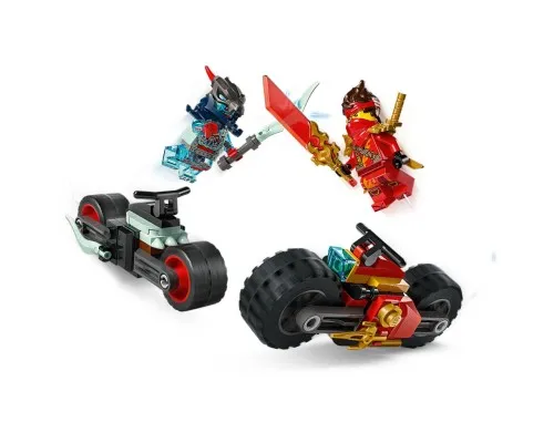 Конструктор LEGO NINJAGO Швидкісна гонка Кая на мотоциклі (71838)