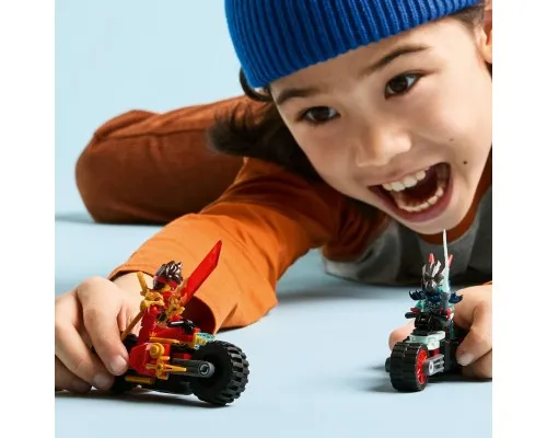 Конструктор LEGO NINJAGO Швидкісна гонка Кая на мотоциклі (71838)
