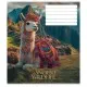 Зошит Школярик Ancient wildlife 24 аркуша лінія (024-3547L)