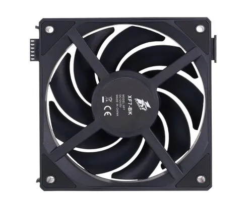 Кулер до корпусу 1stPlayer XF7 Black (XF7-BK-1IN1)