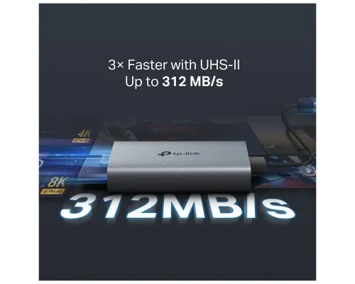 Зчитувач флеш-карт TP-Link USB-C to SD/TF (UA440C)