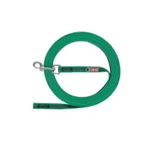 Повідець для собак Trixie Tracking leash прогумований S-M 10 м 15 мм зелений (4011905472638)