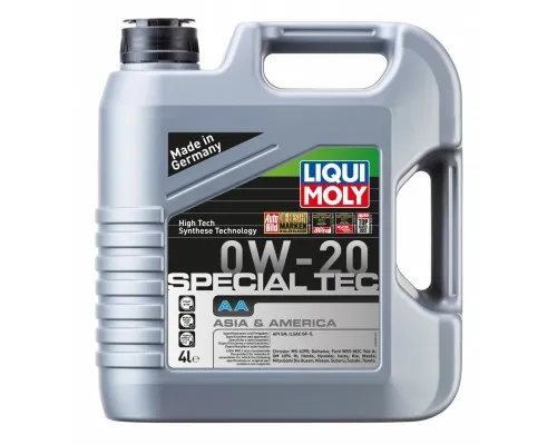 Моторна олива Liqui Moly Special Tec AA 0W-20 4л (9705)
