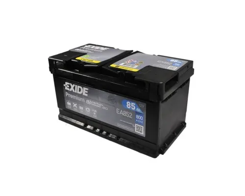 Акумулятор автомобільний EXIDE PREMIUM 85A (EA852)