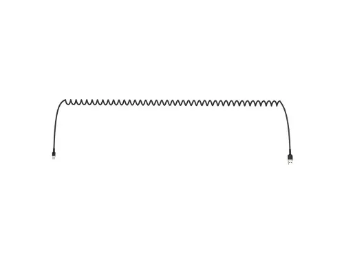 Дата кабель USB 2.0 AM to USB-C 1.0m spiral black ColorWay (CW-CBUC051-BK)