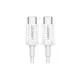 Дата кабель USB-C to USB-C 2.0m 18W US264 White Ugreen (60520)