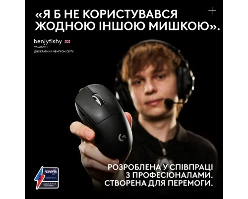 Мишка Logitech G Pro X Superlight 2 Lightspeed Wireless Magenta (910-006797)