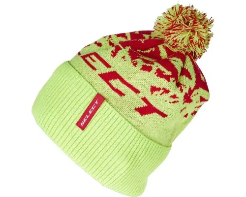 Шапка Select Pompon Hat 56 Yellow Red (1870.79.22)