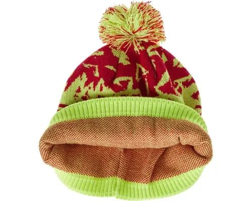 Шапка Select Pompon Hat 56 Yellow Red (1870.79.22)