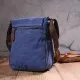 Сумка Vintage З текстилю Синя (21267)