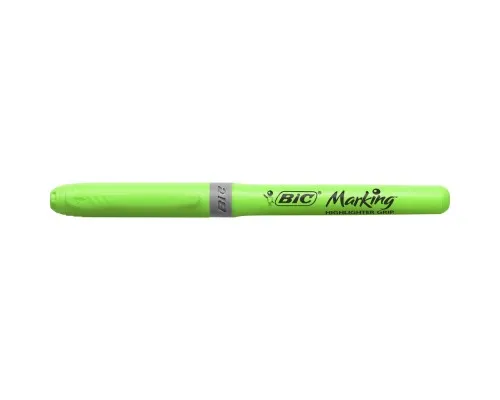 Маркер Bic текстовиділювач Grip, зелений (bc811932)