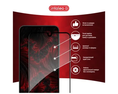 Скло захисне Intaleo Full Glue Samsung A26 Black (1283126608063)