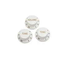 Ручка для потенціометра DiMarzio Strat Knobs Set White (DM2111W)
