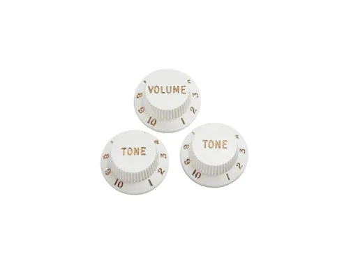 Ручка для потенціометра DiMarzio Strat Knobs Set White (DM2111W)
