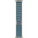 Смарт-годинник Apple Watch Ultra 3 GPS + Cellular 49mm Natural Titanium Case with Light Blue Alpine Loop - Medium (MEWM4QP/A)
