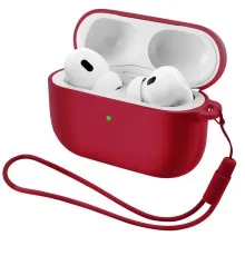 Чохол для навушників Armorstandart Silicone Case для Apple Airpods Pro 3 Wine Red (ARM88302)