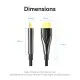 Кабель мультимедійний HDMI M to HDMI M 15.0m 4K fiber optic zinc alloy black Vention (ALSBN)