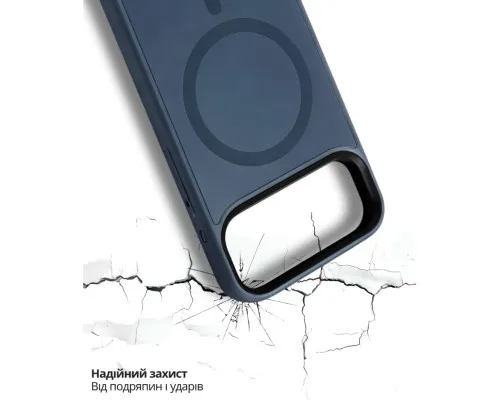 Чохол до мобільного телефона BeCover FIBRA ArcLine MagSafe Apple iPhone 17 Pro Max Blue (715387)