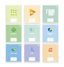 Зошит Yes предметний Concept notes 48 аркушів набір 9 видів (768553)