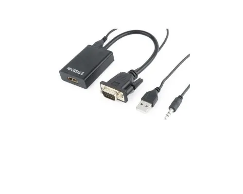 Перехідник VGA to HDMI Cablexpert (A-VGA-HDMI-01)