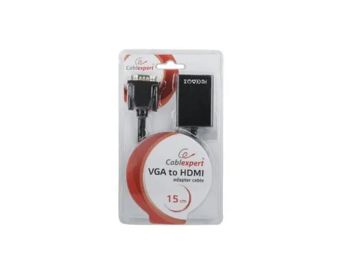 Перехідник VGA to HDMI Cablexpert (A-VGA-HDMI-01)