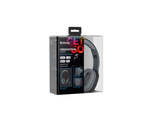 Навушники Defender FreeMotion B565 Bluetooth Gray (63565)