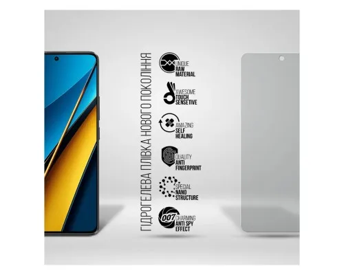Плівка захисна Armorstandart Anti-spy Xiaomi Poco X6 5G (ARM73484)