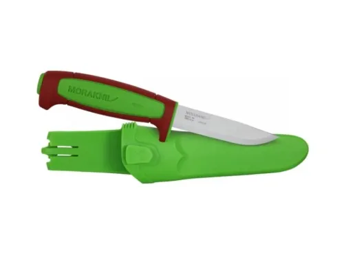 Ніж Morakniv Basic 511 LE 2024 carbon steel Ivy Green/Dala Red (14281)