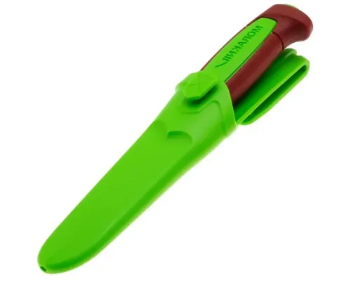 Ніж Morakniv Basic 511 LE 2024 carbon steel Ivy Green/Dala Red (14281)